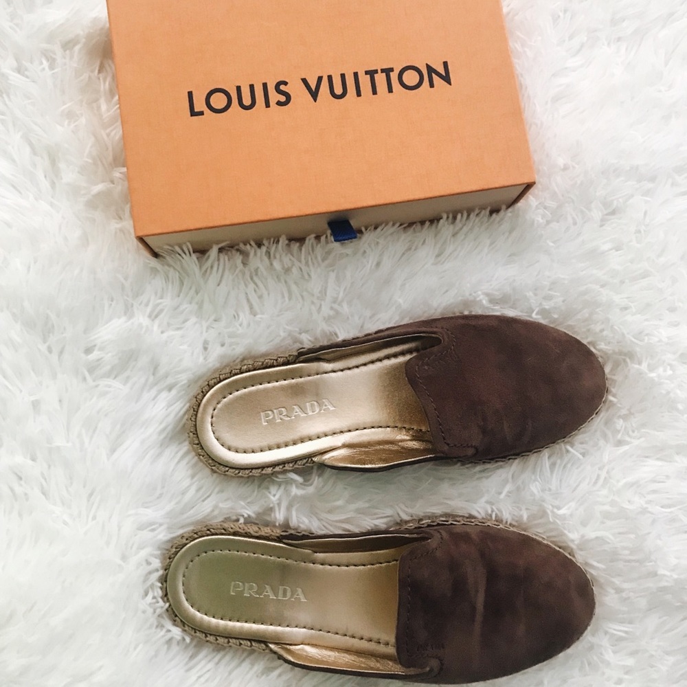 Authentic Prada espadrilles